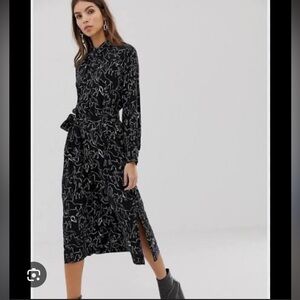🐴Whistles Stallion Print Shirt Dress🐴
